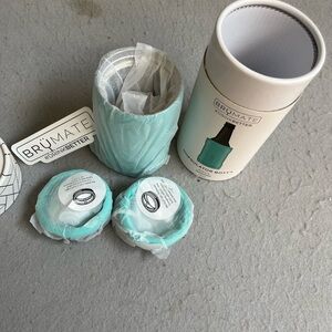 Brumate Hopsulator Slim Insulated Can Cooler in Aqua